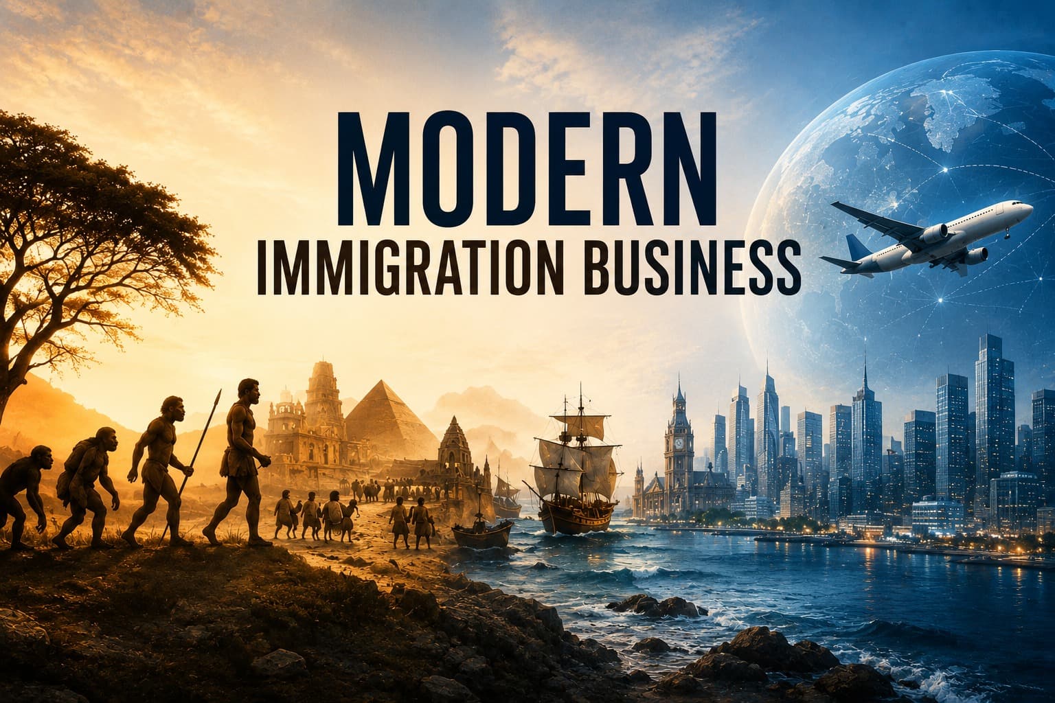 From Human Migration to Modern Immigration Business